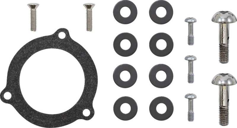 S&S Cycle Air Stinger Stealth Air Cleaner Kit for 2008-2017 Harley-Davidson Chrome Silver