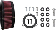 S&S Cycle Air Stinger Stealth Air Cleaner Kit for 2008-2017 Harley-Davidson Black