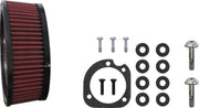 S&S Cycle Air Stinger Stealth Air Cleaner Kit for 2001-2006, 2011-2017 Harley-Davidson Black