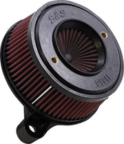 S&S Cycle Air Stinger Stealth Air Cleaner Kit for 2007-2022 Harley-Davidson Black Chrome