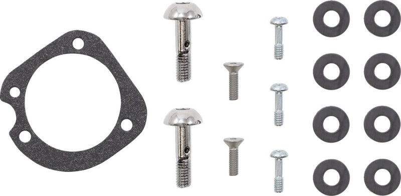 S&S Cycle Air Stinger Stealth Air Cleaner Kit for 2007-2022 Harley-Davidson Black Chrome