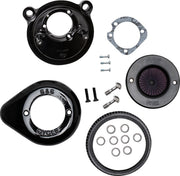 S&S Cycle Air Stinger Stealth Air Cleaner Kit for 2007-2022 Harley-Davidson Black #170-0726A