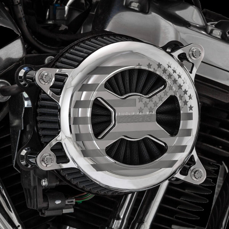 Vance & Hines America Air Cleaner in Chrome For HD Softail, Touring And Trike Models