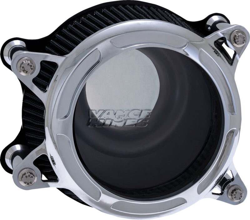 Vance & Hines Insight Air Cleaner In Chrome For HD Softail, Touring And Trike Models