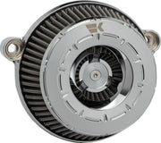 Khrome Werks Chrome Tracer Instigator Air Cleaner for Various Various Harley-Davidson Motorcycles (See Fitment List)