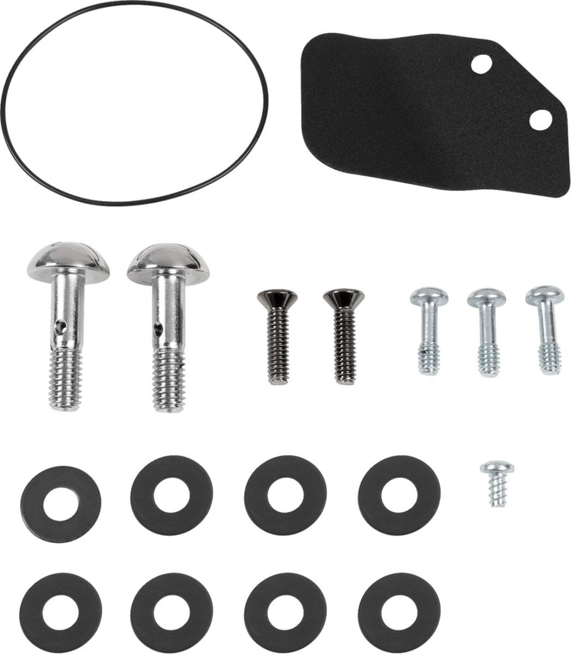 S&S Cycle Stealth Teardrop Air Cleaner Kit for 2017-2025 Harley-Davidson Lava Chrome