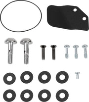 S&S Cycle Stealth Teardrop Air Cleaner Kit for 2017-2025 Harley-Davidson Lava Chrome #170-0781
