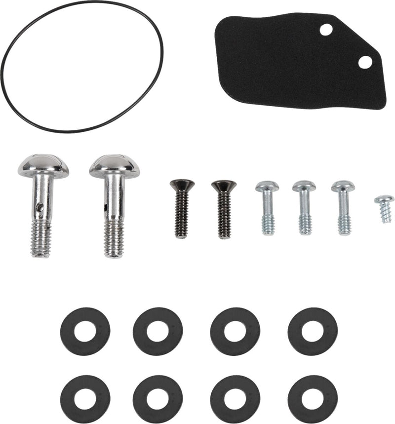 S&S Cycle Stealth Teardrop Air Cleaner Kit for 2017-2025 Harley-Davidson Lava Chrome