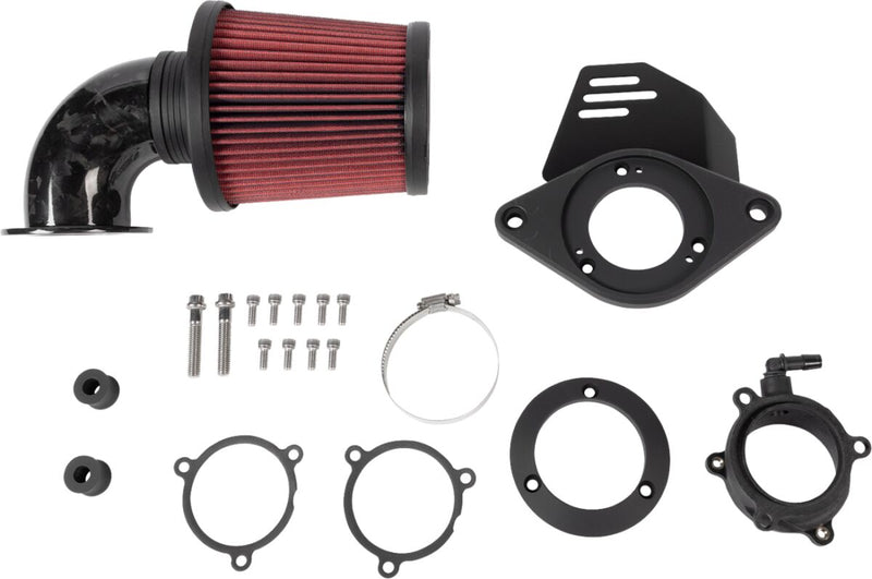 Vance & Hines V02 Falcon XL Air Intake Kit for 2023-2026 Harley-Davidson VO2 Black Carbon Fibre Billet Aluminium #41125