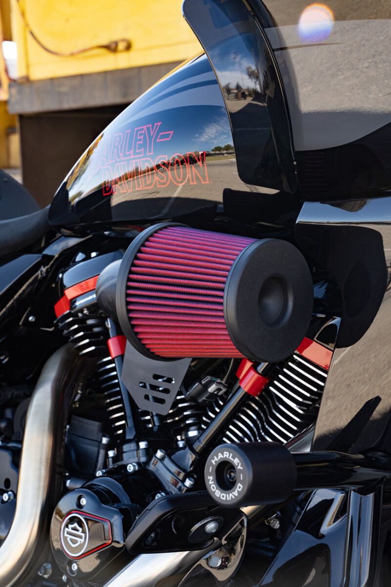 Vance & Hines V02 Falcon XL Air Intake Kit for 2023-2026 Harley-Davidson VO2 Black Carbon Fibre Billet Aluminium #41125