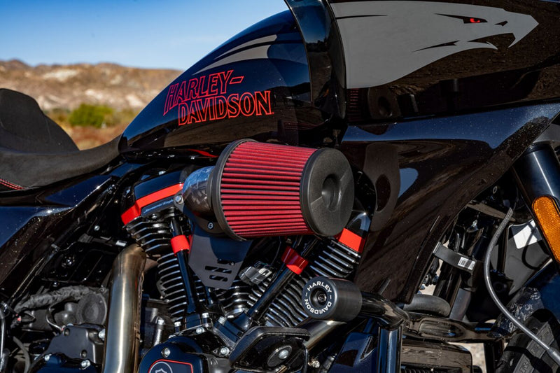 Vance & Hines V02 Falcon XL Air Intake Kit for 2023-2026 Harley-Davidson VO2 Black Carbon Fibre Billet Aluminium #41125