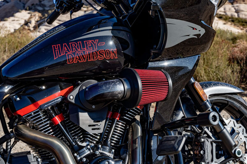 Vance & Hines V02 Falcon XL Air Intake Kit for 2023-2026 Harley-Davidson VO2 Black Carbon Fibre Billet Aluminium #41125