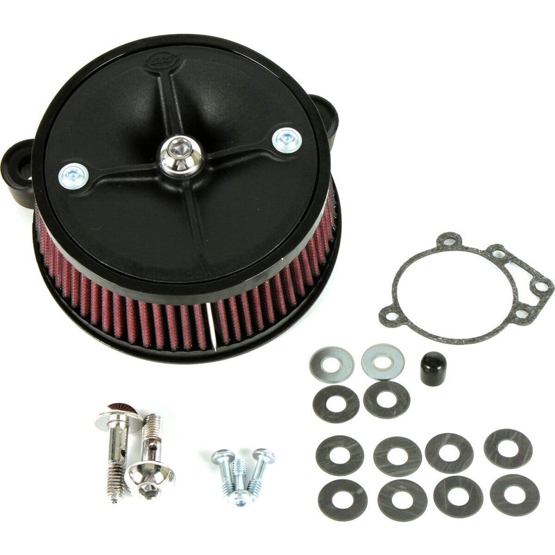 S&S Cycle Stealth Two Air Cleaner Kit for 1999-2017 Harley-Davidson #170-0284