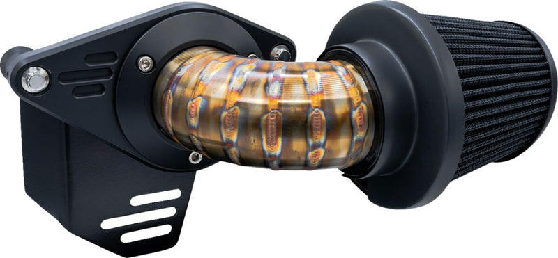Vance & Hines VO2 Falcon Air Intake Kit for 2023-2026 Harley-Davidson Black Stainless Steel #71109