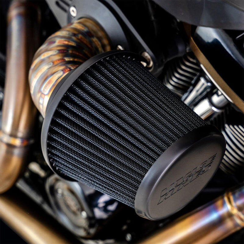 Vance & Hines VO2 Falcon Air Intake Kit for 2023-2026 Harley-Davidson Black Stainless Steel #71109