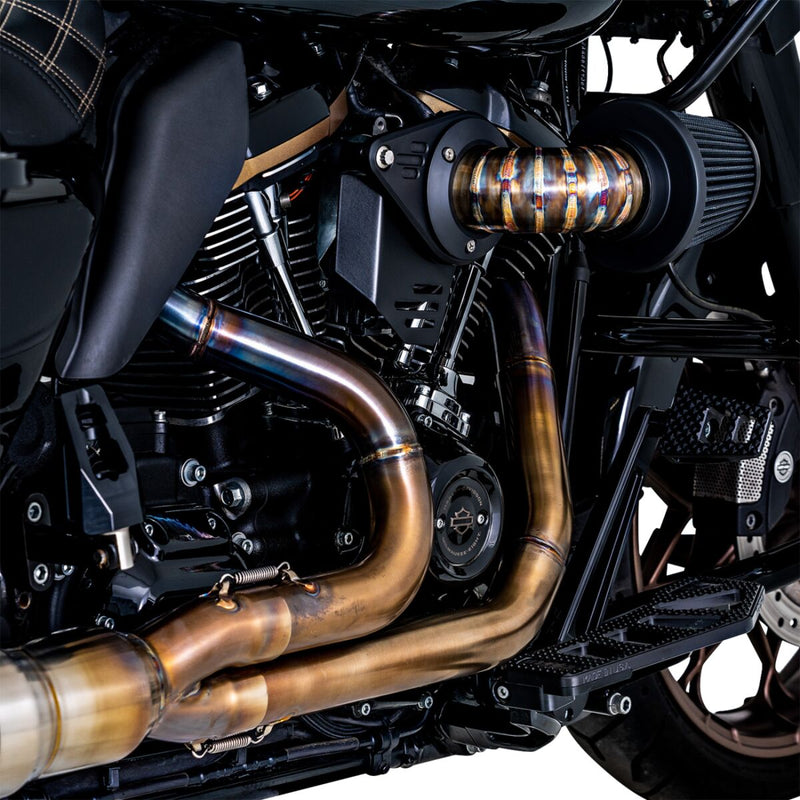 Vance & Hines VO2 Falcon Air Intake Kit for 2023-2026 Harley-Davidson Black Stainless Steel #71109