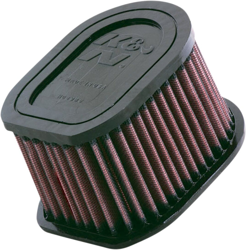 K & N OE Replacement High-Flow Air Filter for 2003-2016 KAWASAKI Black Red