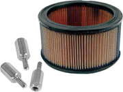 S&S Cycle High Flow Air Filter and Adaptor Kit
