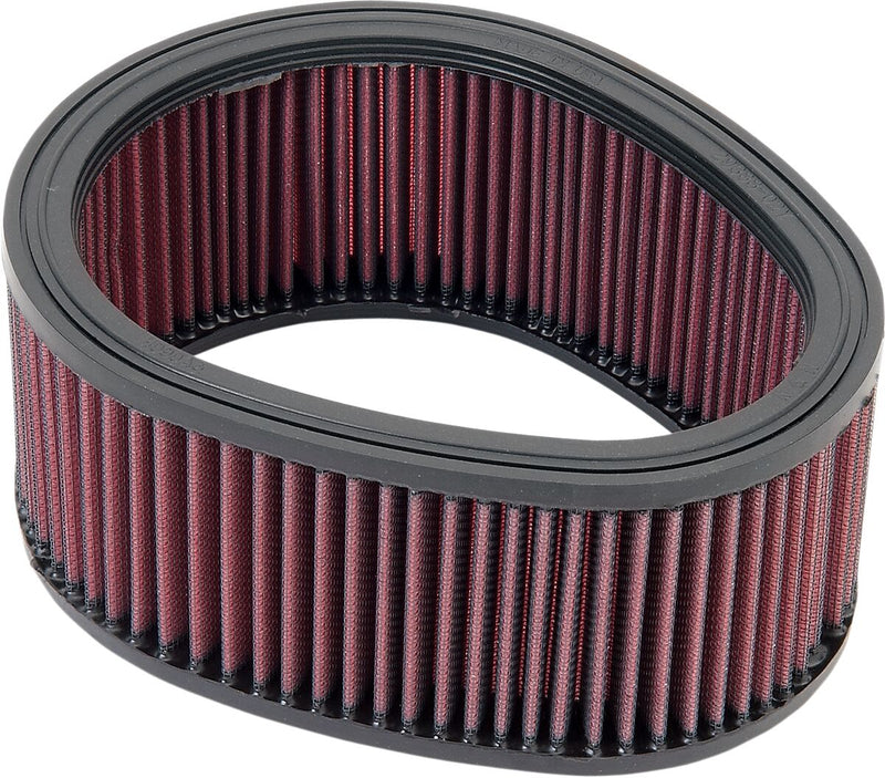 K & N Replacement High-Flow Air Filter for 2002-2010 BUELL Black Red