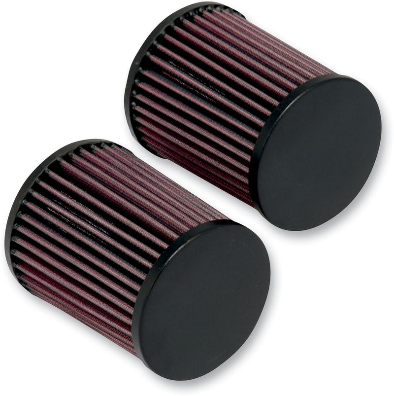 K & N OE Replacement High-Flow Air Filter for 2004-2007 HONDA CBR 1000 RR Black Red Pair