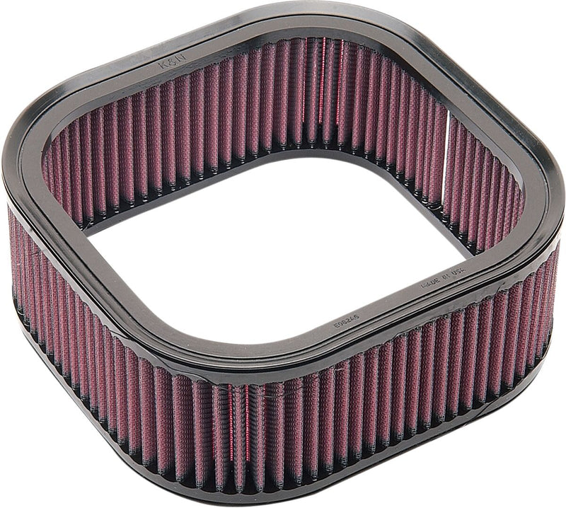 K & N Replacement High-Flow Air Filter for 2002-2017 Harley-Davidson Red