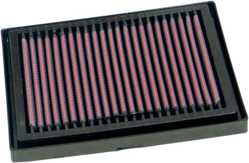 K & N OE Replacement High-Flow Air Filter for 2004-2010 APRILIA Black Red