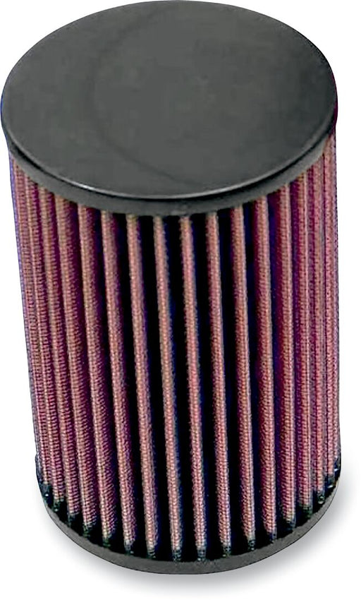 K & N High-Flow Air Filter for 2004-2014 YAMAHA YFM Black Red Rubber