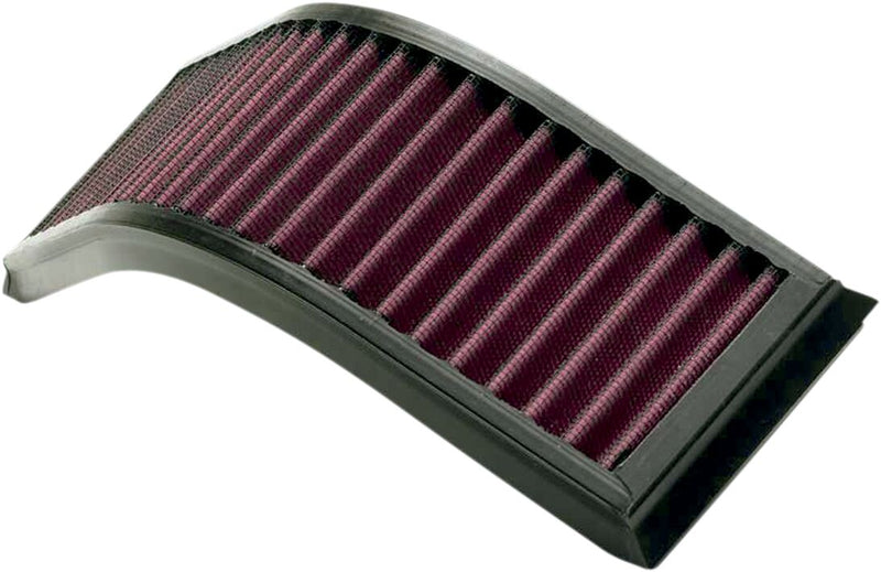 K & N OE Replacement High-Flow Air Filter for 2004-2007 KAWASAKI ZX-10 R 1000 Black Red