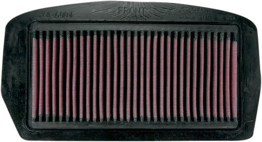 K & N OE Replacement High-Flow Air Filter for 2004-2010 YAMAHA FZ6 600 Black Red