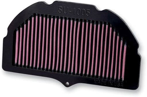 K & N OE Replacement High-Flow Air Filter for 2005-2008 SUZUKI GSX-R 1000 Black Red