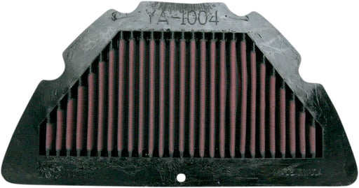 K & N OE Replacement High-Flow Air Filter for 2004-2006 YAMAHA YZF-R1 1000 Black Red