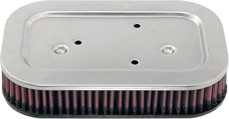K & N Replacement High-Flow Air Filter for 2004-2014 Harley-Davidson Red