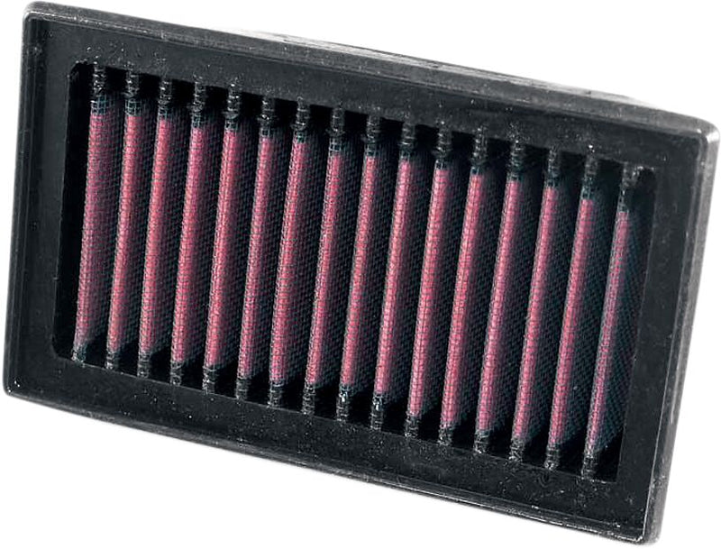 K & N OE Replacement High-Flow Air Filter Black Red