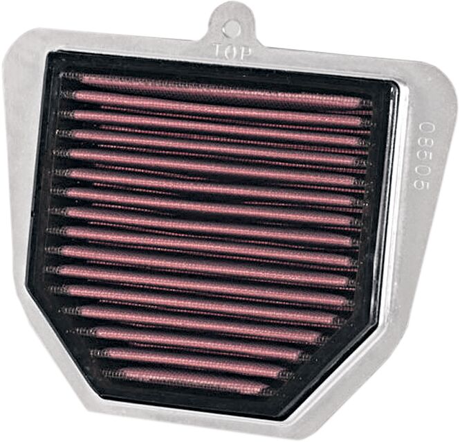 K & N OE Replacement High-Flow Air Filter for 2006-2016 YAMAHA Black Red