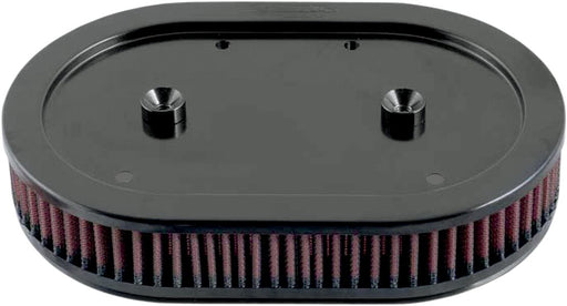 K & N Replacement High-Flow Air Filter Black Red