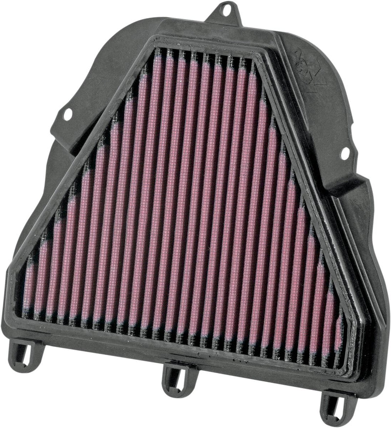 K & N OE Replacement High-Flow Air Filter for 2006-2012 TRIUMPH Black Red