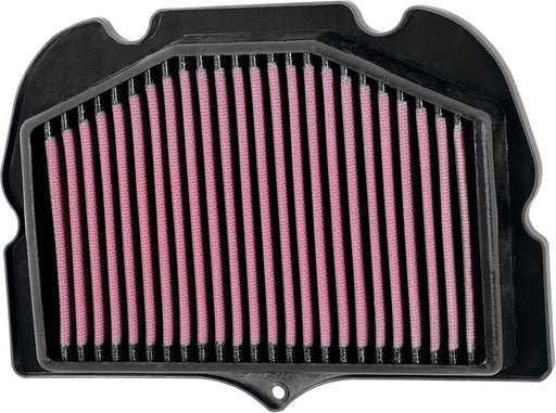 K & N OE Replacement High-Flow Air Filter for 2008-2020 SUZUKI GSX 1300 R Black Red
