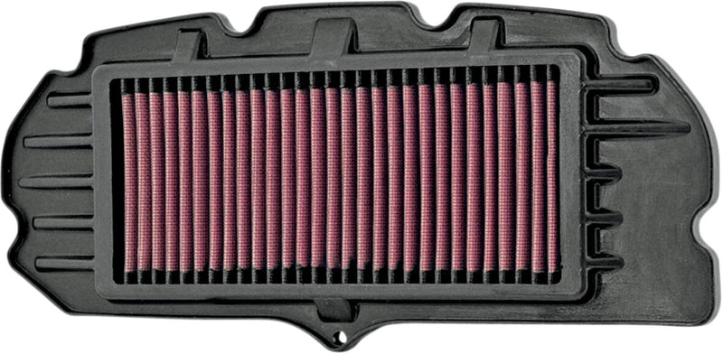K & N OE Replacement High-Flow Air Filter Black Red