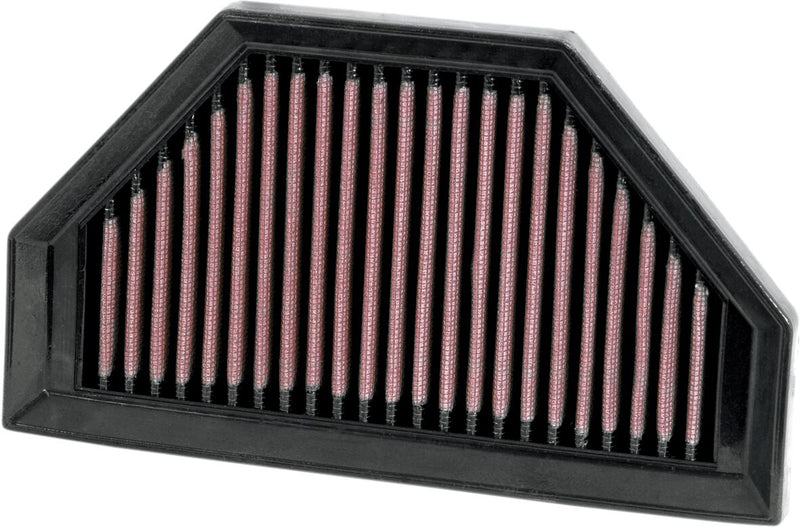 K & N OE Replacement High-Flow Air Filter Black Red