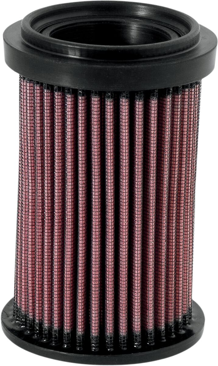 K & N High-Flow Air Filter for 2007-2014 DUCATI MONSTER Black Red Rubber