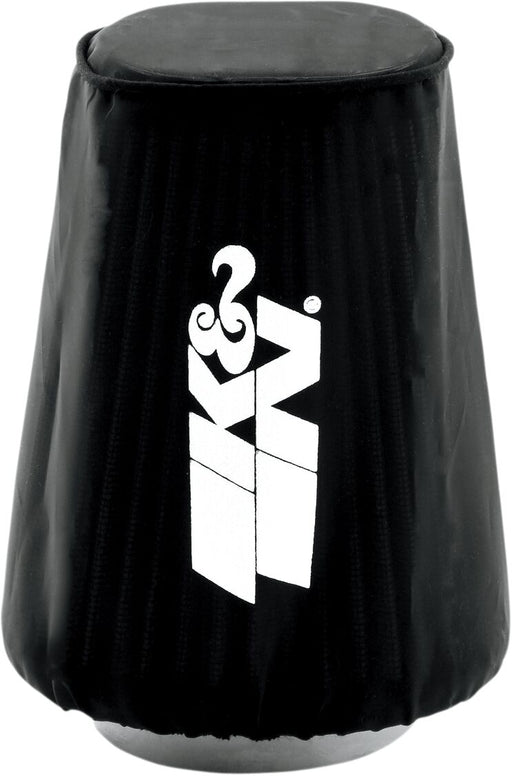 K & N Drycharger Air Filter Wrap for 2001-2024 Harley-Davidson Aircharger Black White Silicone-Treated Polyester