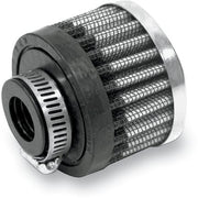 K & N Crankcase Vent Filter Intake Vent Chrome Each