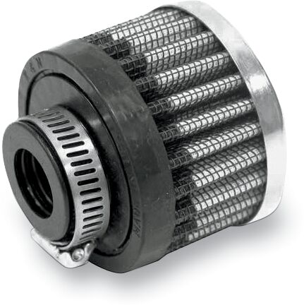 K & N Crankcase Vent Filter Intake Vent Chrome Each