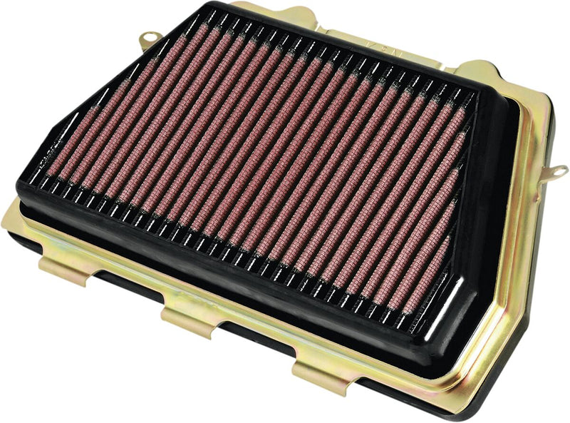 K & N OE Replacement High-Flow Air Filter for 2008-2016 HONDA CBR 1000 RR Black Gold Red