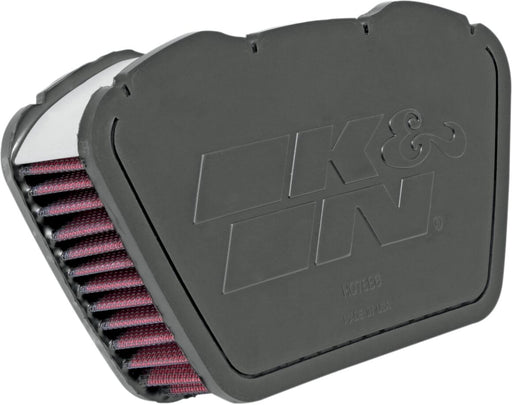 K & N OE Replacement High-Flow Air Filter for 2007-2017 YAMAHA XVS Black Red