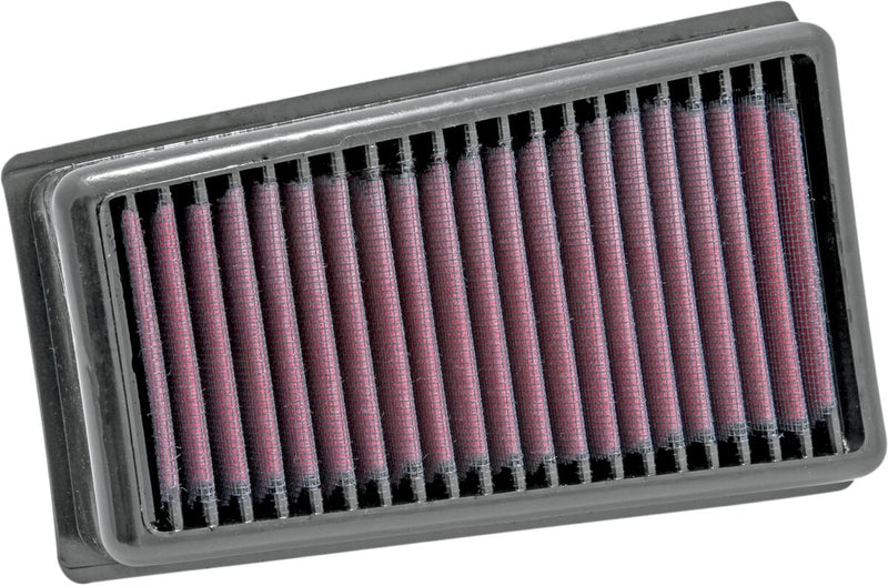 K & N OE Replacement High-Flow Air Filter Black Red