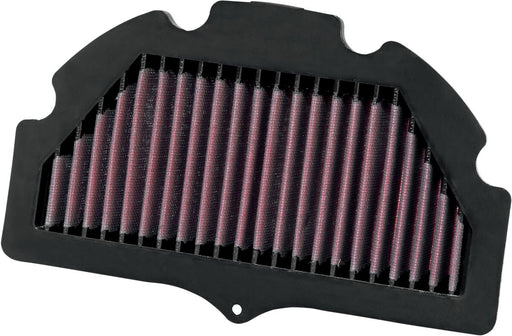 K & N Sportbike Race-Spec High-Flow Air Filter for 2006-2010 SUZUKI GSX-R Air Filter Race Specific Black Red