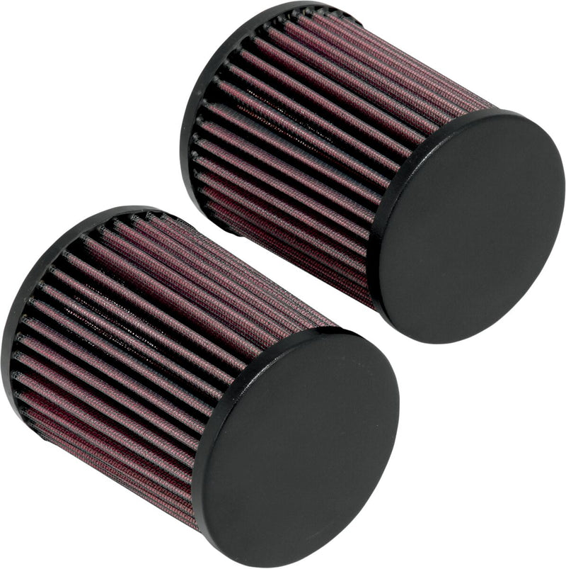 K & N Sportbike Race-Spec High-Flow Air Filter for 2004-2007 HONDA CBR 1000 RR Air Filter Race Specific Black Red Pair