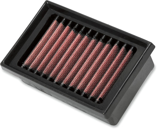 K & N OE Replacement High-Flow Air Filter for 2002-2005, 2007-2009 BMW Black Red