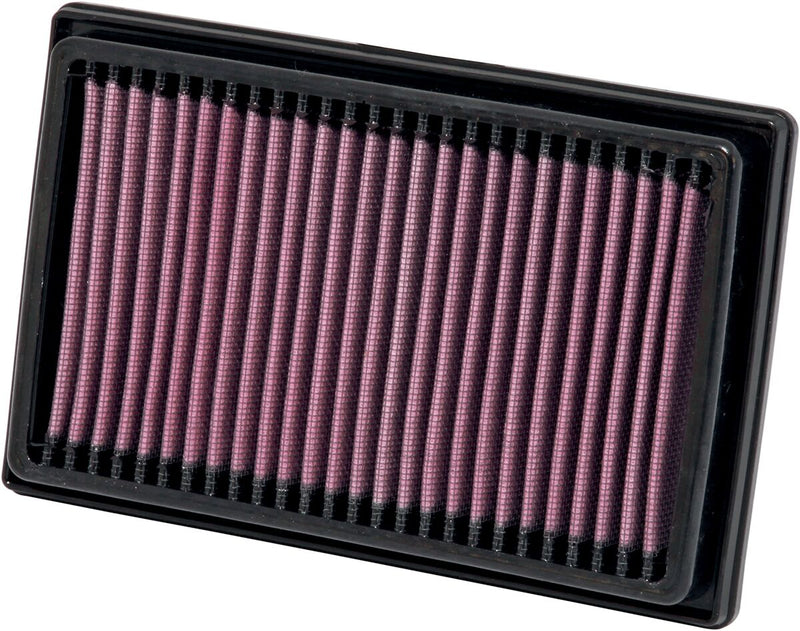 K & N OE Replacement High-Flow Air Filter for 2008-2012 CAN AM (BRP) SPYDER 990 Black Red